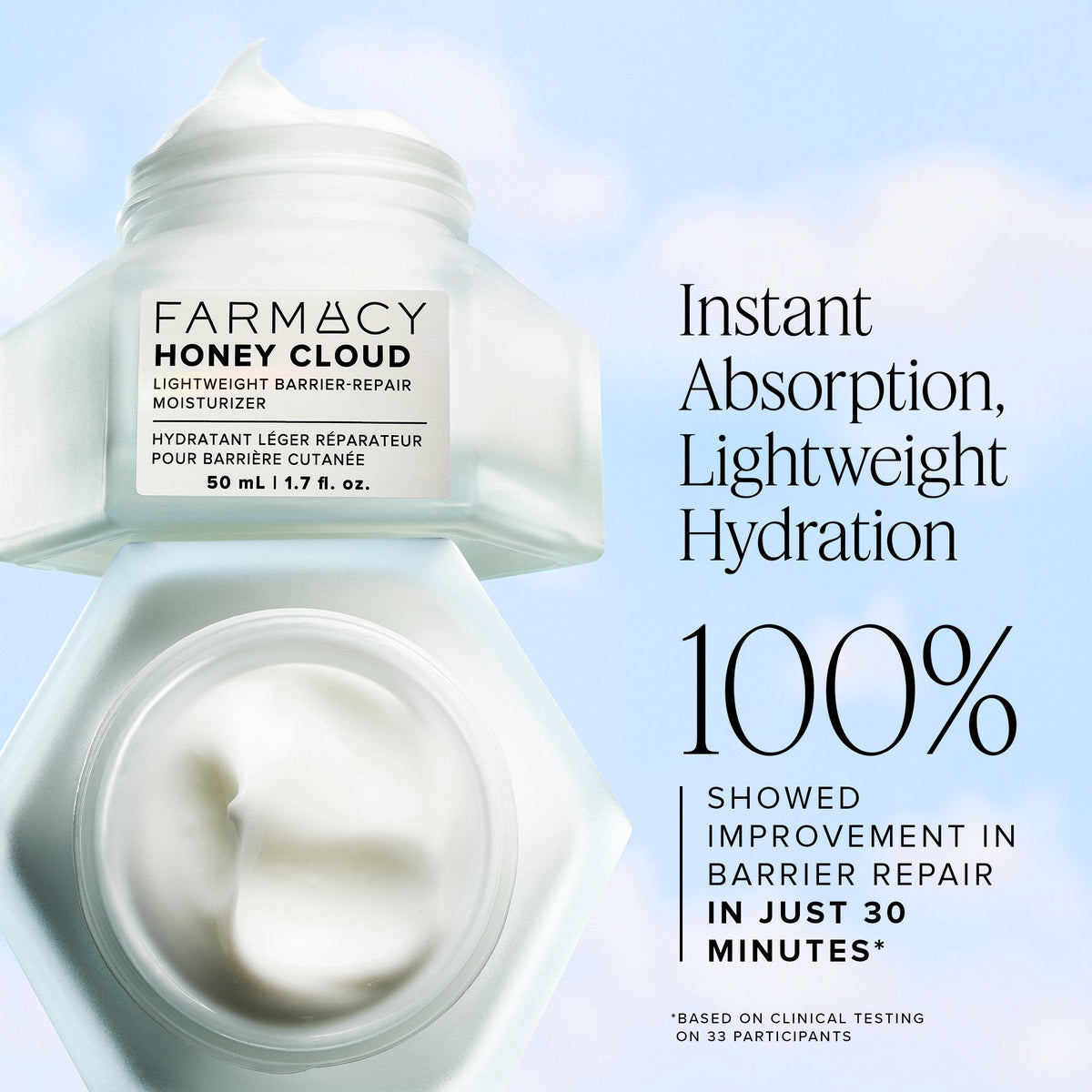 Honey Cloud Lightweight Barrier Repair Moisturizer Trial Size