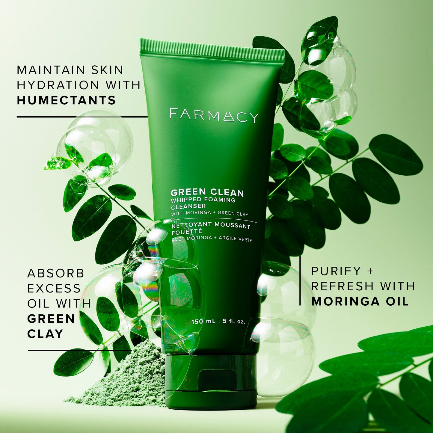 Green Clean Whipped Foaming Cleanser Mini